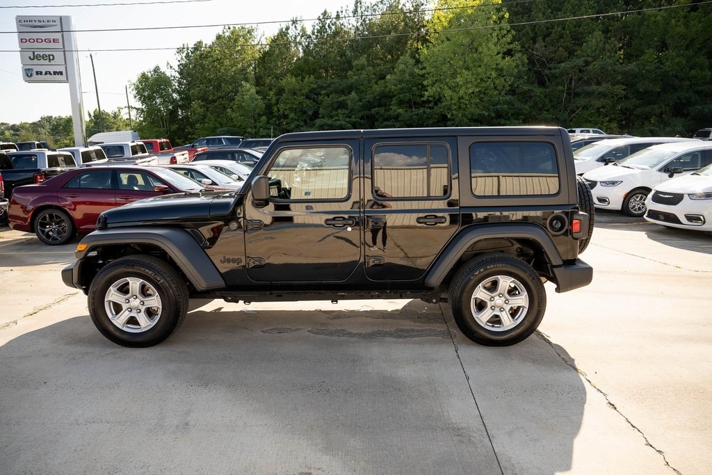 Used 2022 Jeep Wrangler Unlimited Sport S with VIN 1C4HJXDN3NW270326 for sale in Oneonta, AL