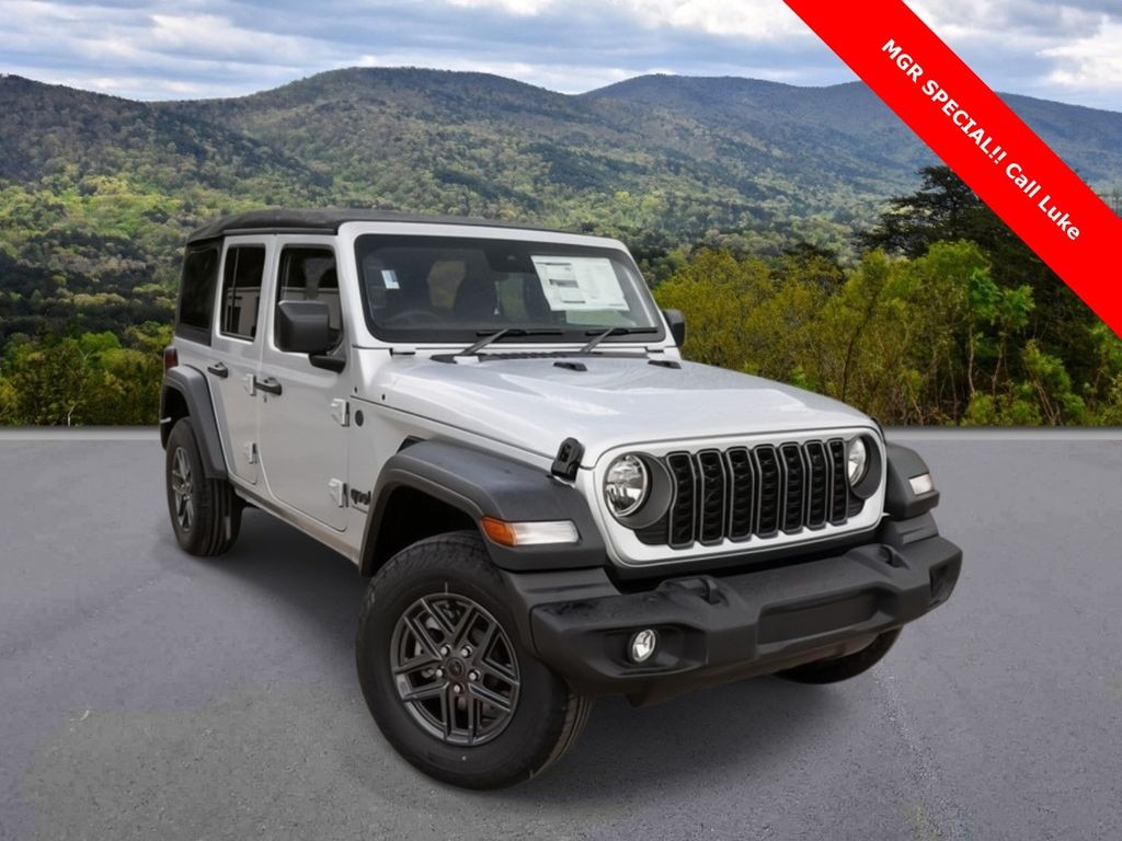 New 2024 Jeep Wrangler 4-DOOR SPORT S Sport Utility