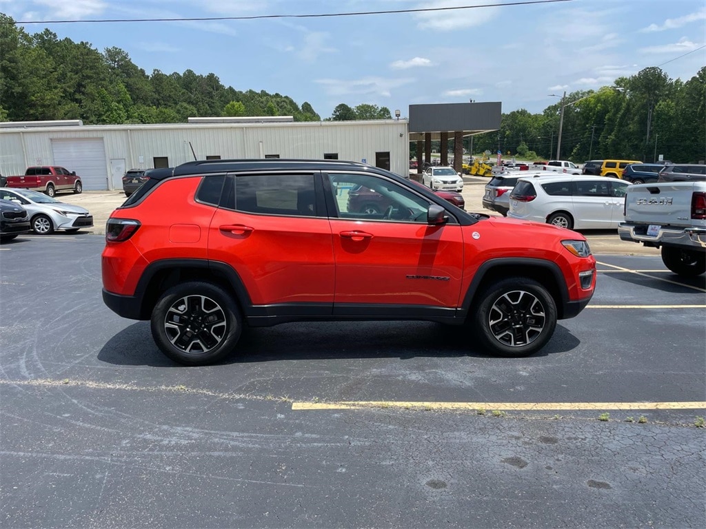 Used 2021 Jeep Compass Trailhawk with VIN 3C4NJDDB8MT529209 for sale in Oneonta, AL