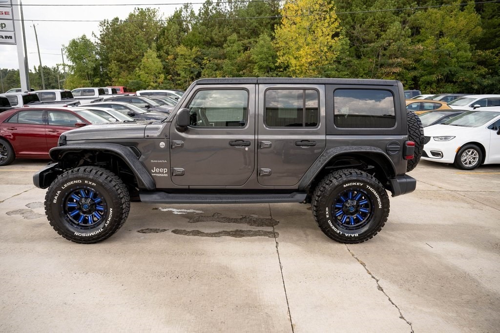 Used 2018 Jeep All-New Wrangler Unlimited Sahara with VIN 1C4HJXEN3JW292075 for sale in Oneonta, AL