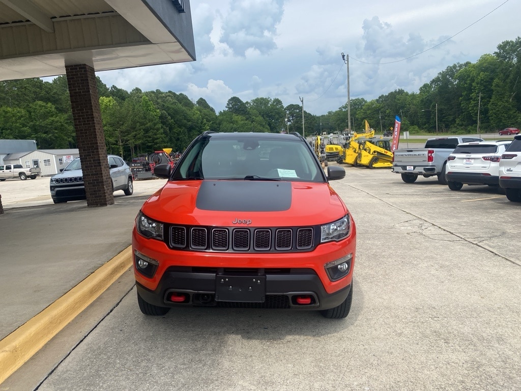 Used 2021 Jeep Compass Trailhawk with VIN 3C4NJDDB8MT529209 for sale in Oneonta, AL