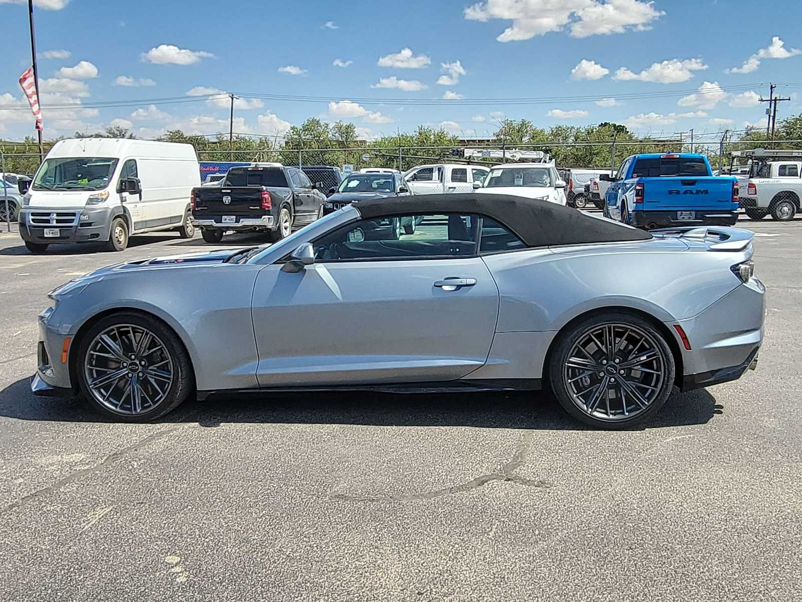 Used 2023 Chevrolet Camaro ZL1 with VIN 1G1FJ3D67P0139181 for sale in Midland, TX