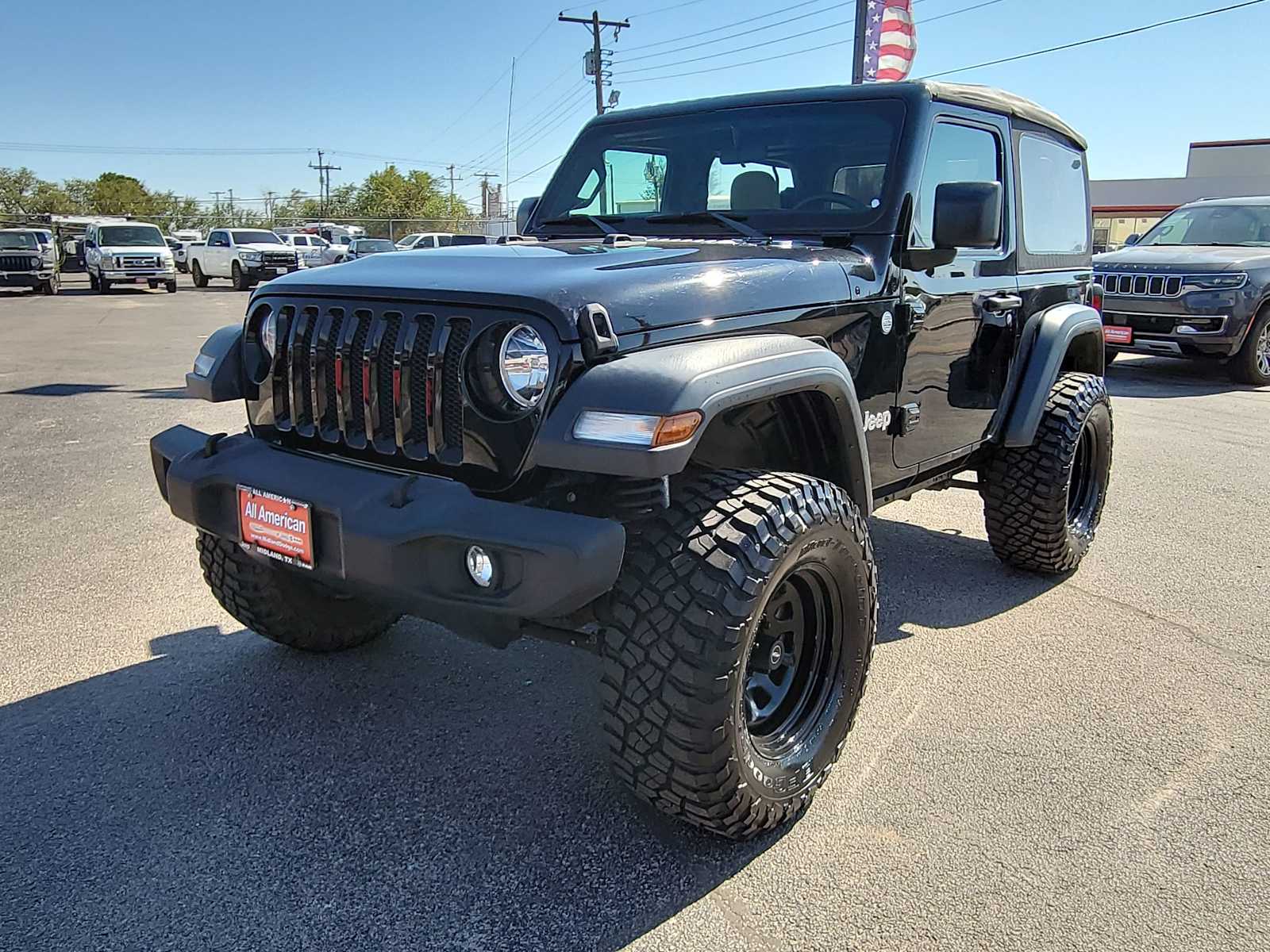 Used 2018 Jeep All-New Wrangler Sport with VIN 1C4GJXAG0JW194575 for sale in Midland, TX