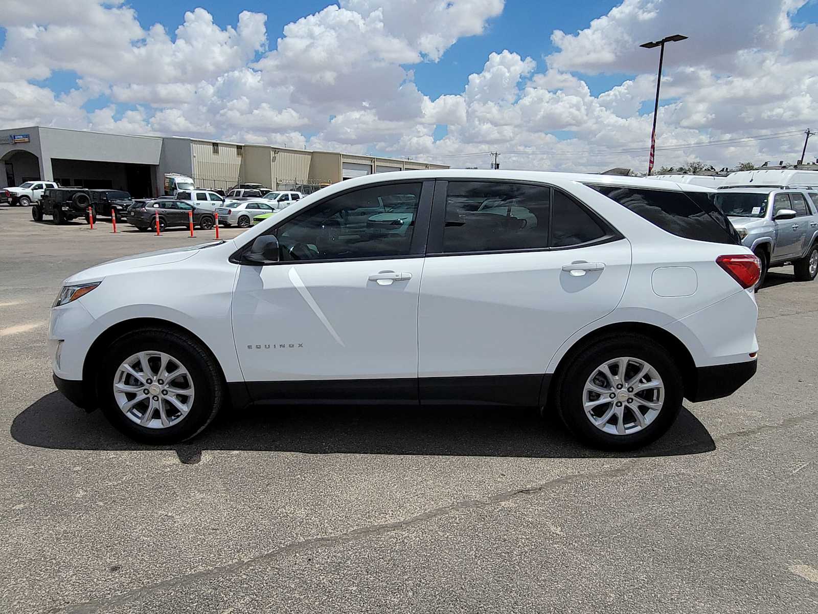 Certified 2021 Chevrolet Equinox LS with VIN 3GNAXHEV6MS163910 for sale in Midland, TX