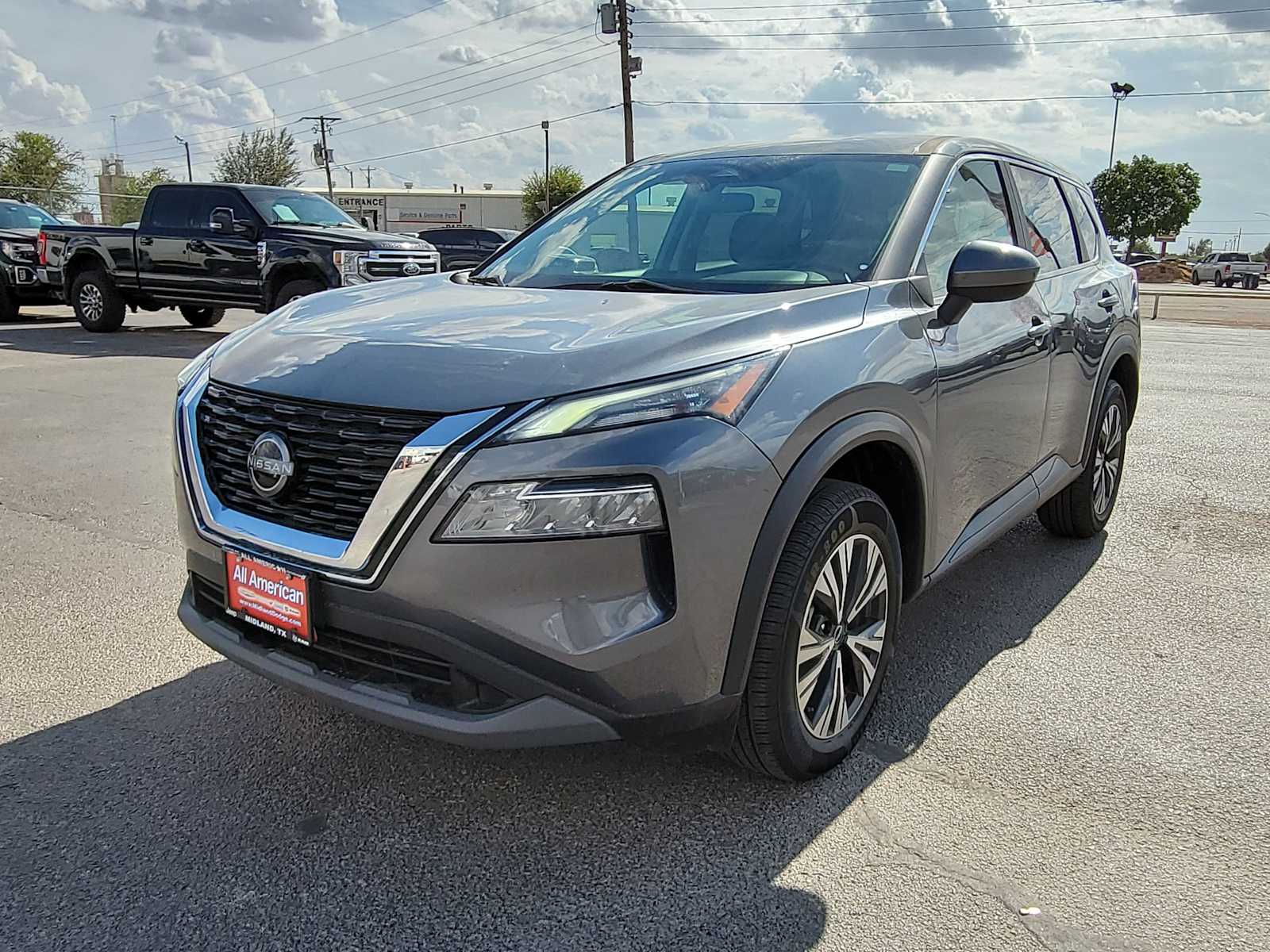 Certified 2023 Nissan Rogue SV with VIN 5N1BT3BA6PC788021 for sale in Midland, TX