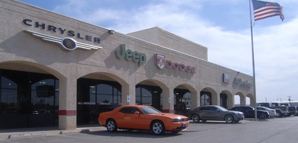 All american jeep dodge chrysler in midland tx #2