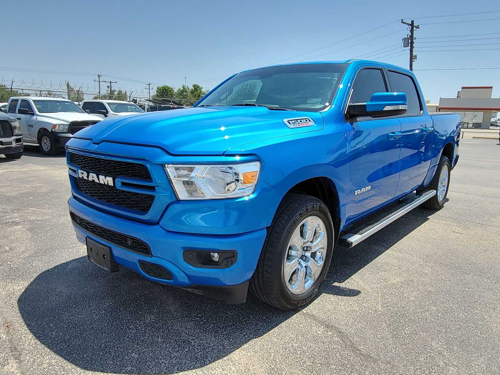 Used 2022 RAM Ram 1500 Pickup Big Horn/Lone Star with VIN 1C6RREFM8NN436262 for sale in Midland, TX