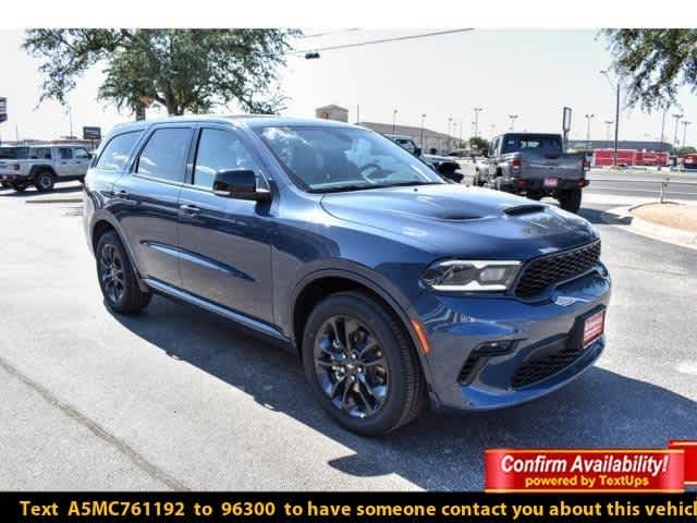 Used 2021 Dodge Durango GT Plus with VIN 1C4RDHDG5MC761192 for sale in Midland, TX