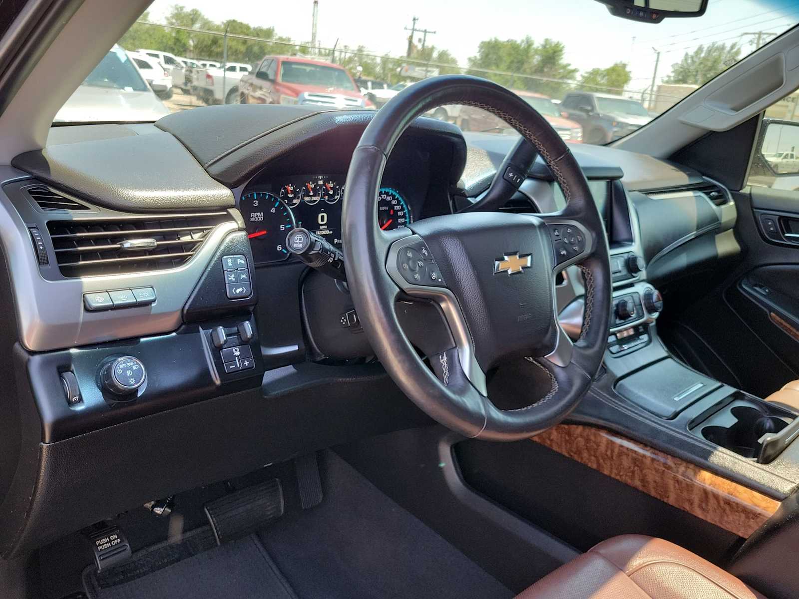 Used 2019 Chevrolet Tahoe Premier with VIN 1GNSCCKJ3KR265816 for sale in Midland, TX