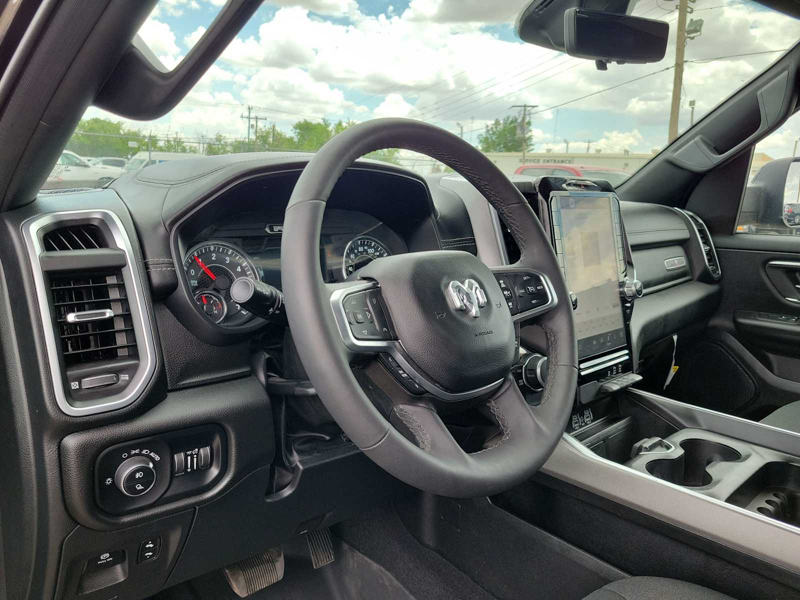 Used 2025 RAM Ram 1500 Pickup Big Horn/Lone Star with VIN 1C6SRFFP4SN528000 for sale in Midland, TX