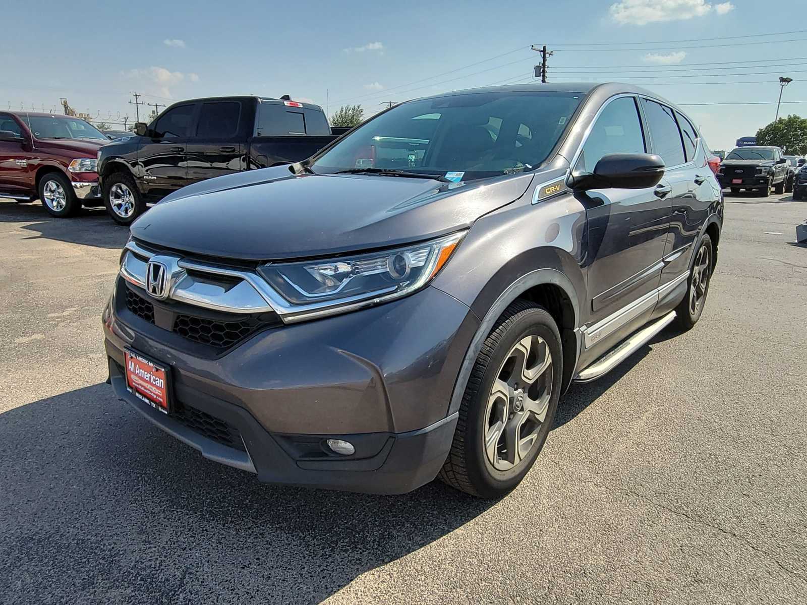 Certified 2019 Honda CR-V EX-L with VIN 5J6RW1H89KA012225 for sale in Midland, TX