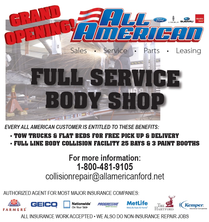 jersey body ford shop Body Jersey Schedule  NJ Ford near City, Shop  Ford Repairs