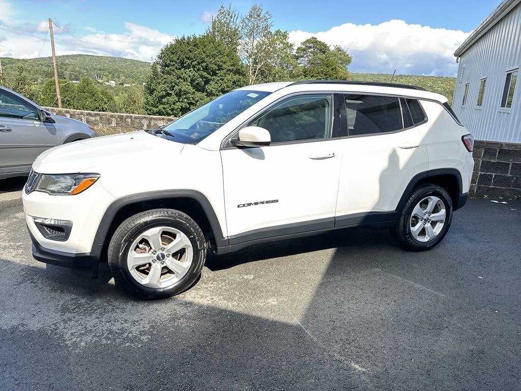 Used 2018 Jeep Compass Latitude with VIN 3C4NJDBB9JT114110 for sale in Forest City, PA