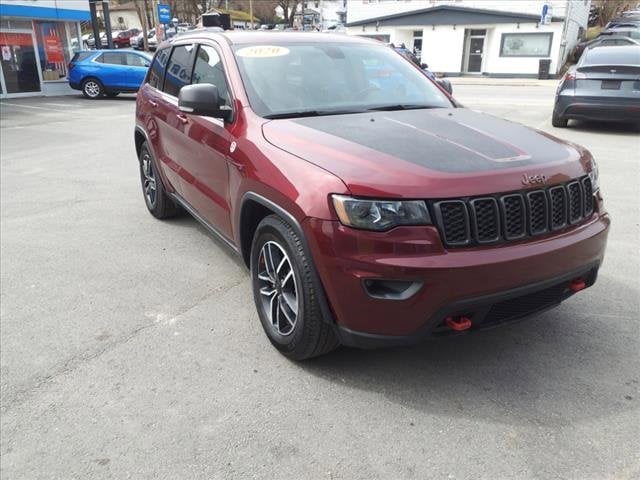 Used 2020 Jeep Grand Cherokee Trailhawk with VIN 1C4RJFLG4LC256483 for sale in Forest City, PA