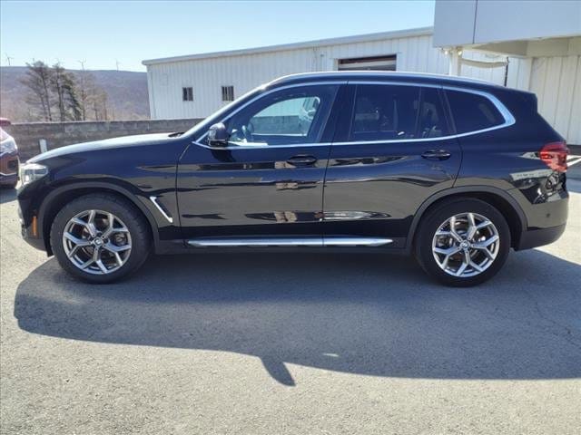 Used 2021 BMW X3 30i with VIN 5UXTY5C02M9E94766 for sale in Forest City, PA