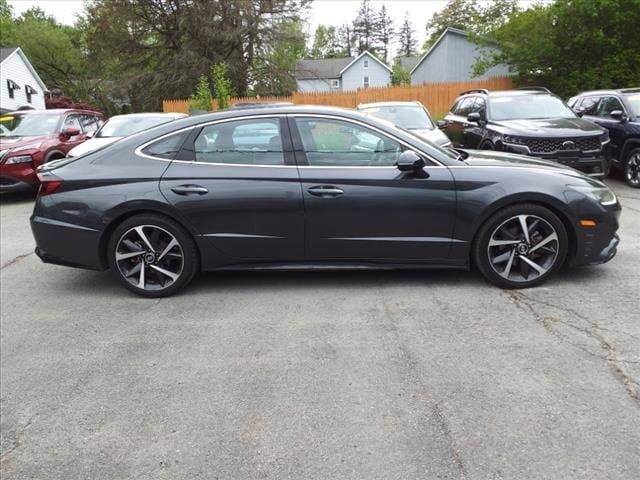 Used 2021 Hyundai Sonata SEL Plus with VIN 5NPEJ4J23MH107529 for sale in Forest City, PA