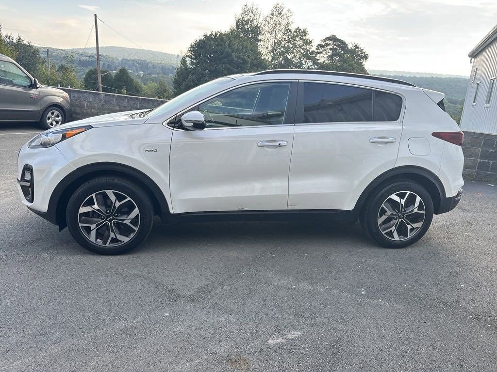 Used 2020 Kia Sportage EX with VIN KNDPNCAC1L7781195 for sale in Forest City, PA