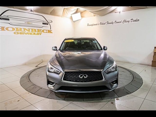 Used 2018 INFINITI Q50 LUXE with VIN JN1CV7AR8JM280042 for sale in Forest City, PA