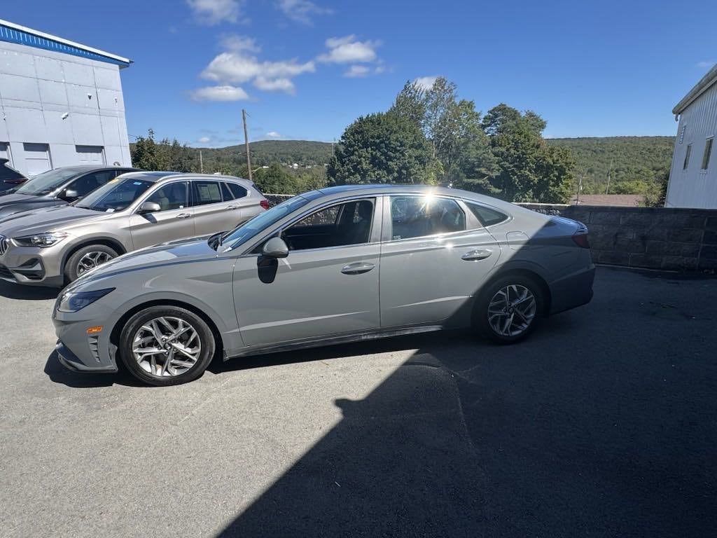 Used 2021 Hyundai Sonata SEL with VIN 5NPEF4JA8MH097282 for sale in Forest City, PA