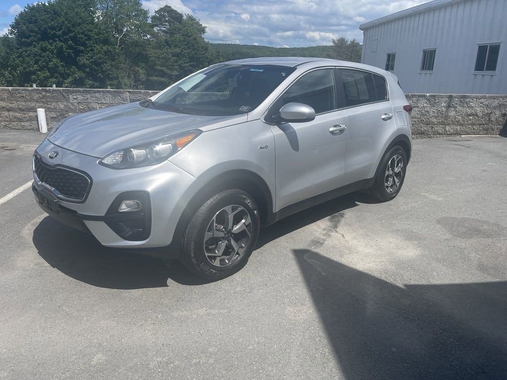 Used 2021 Kia Sportage LX with VIN KNDPMCAC4M7880341 for sale in Forest City, PA