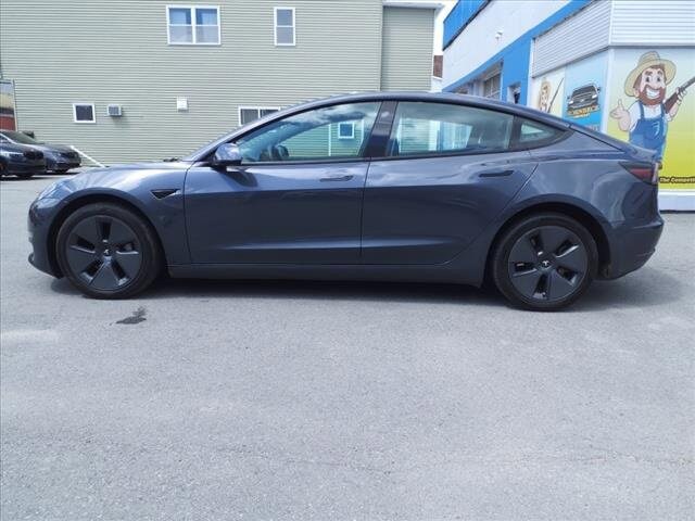 Used 2022 Tesla Model 3 Base with VIN 5YJ3E1EA9NF288437 for sale in Forest City, PA