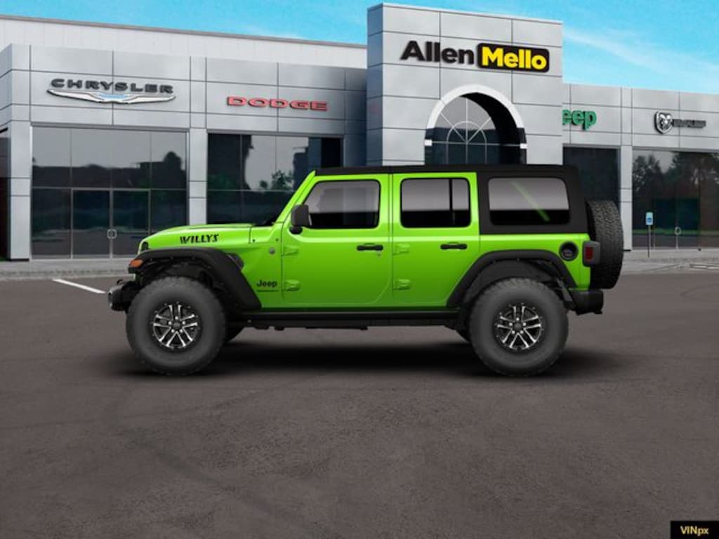 New 2026 Jeep Wrangler 4-DOOR WILLYS Sport Utility