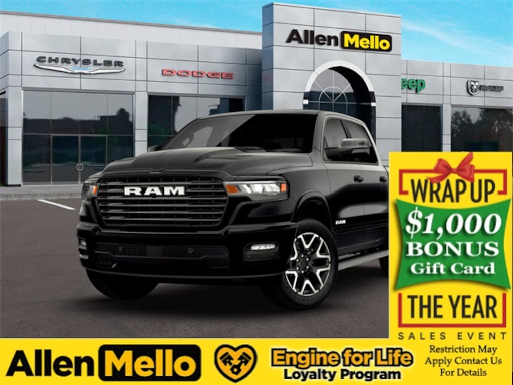 New 2026 Ram 1500 LARAMIE CREW CAB 4X4 5'7 BOX Pickup
