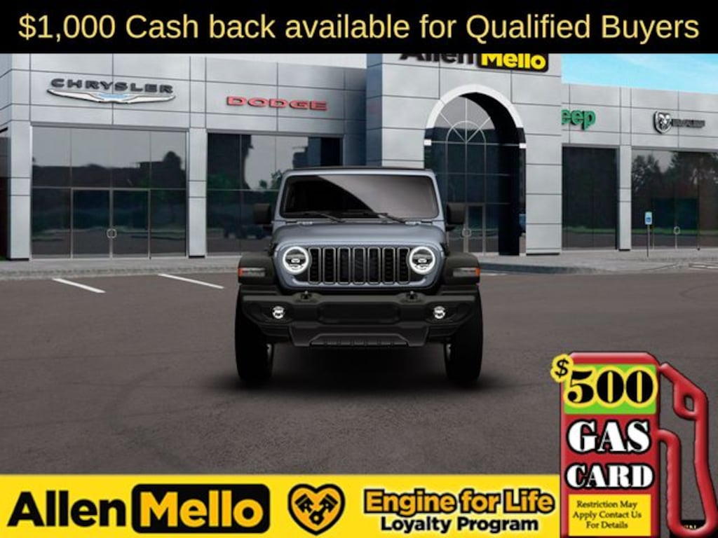 New 2026 Jeep Wrangler 4-DOOR SPORT S Sport Utility