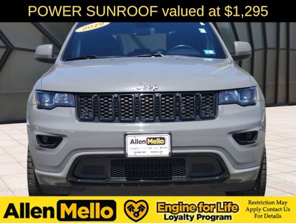 Used 2019 Jeep Grand Cherokee Altitude SUV