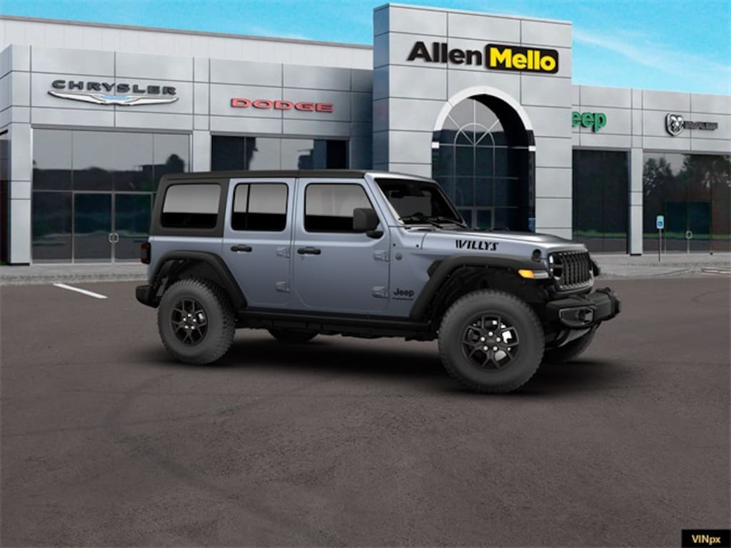 New 2026 Jeep Wrangler 4-DOOR WILLYS Sport Utility