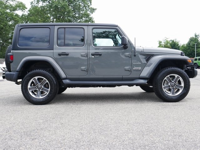 Used 2018 Jeep All-New Wrangler Unlimited Sahara with VIN 1C4HJXEG1JW310316 for sale in Nashua, NH