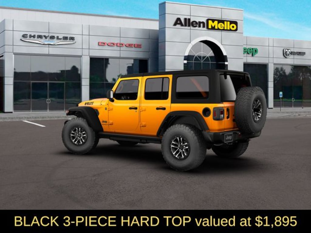 New 2026 Jeep Wrangler 4-DOOR WILLYS Sport Utility