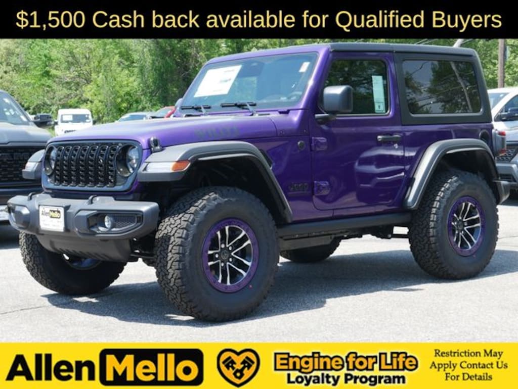 New 2026 Jeep Wrangler 2-DOOR WILLYS Sport Utility