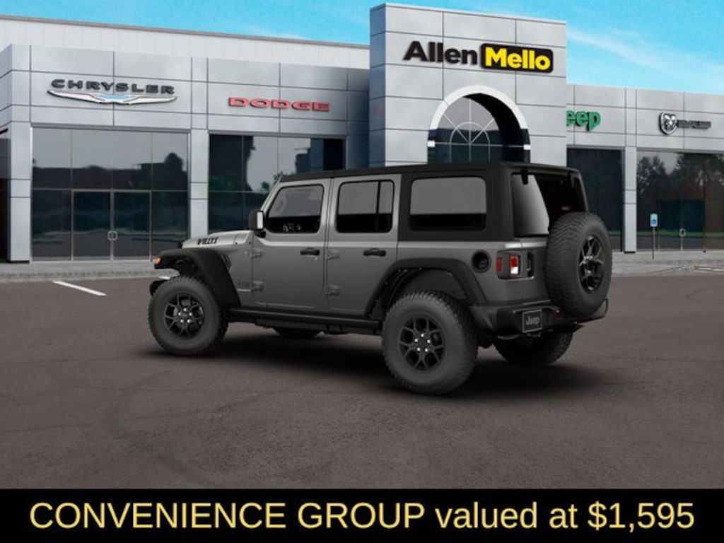 New 2026 Jeep Wrangler 4-DOOR WILLYS Sport Utility