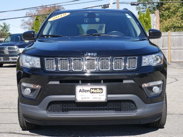 Used 2019 Jeep Compass Latitude with VIN 3C4NJDBB1KT599036 for sale in Nashua, NH