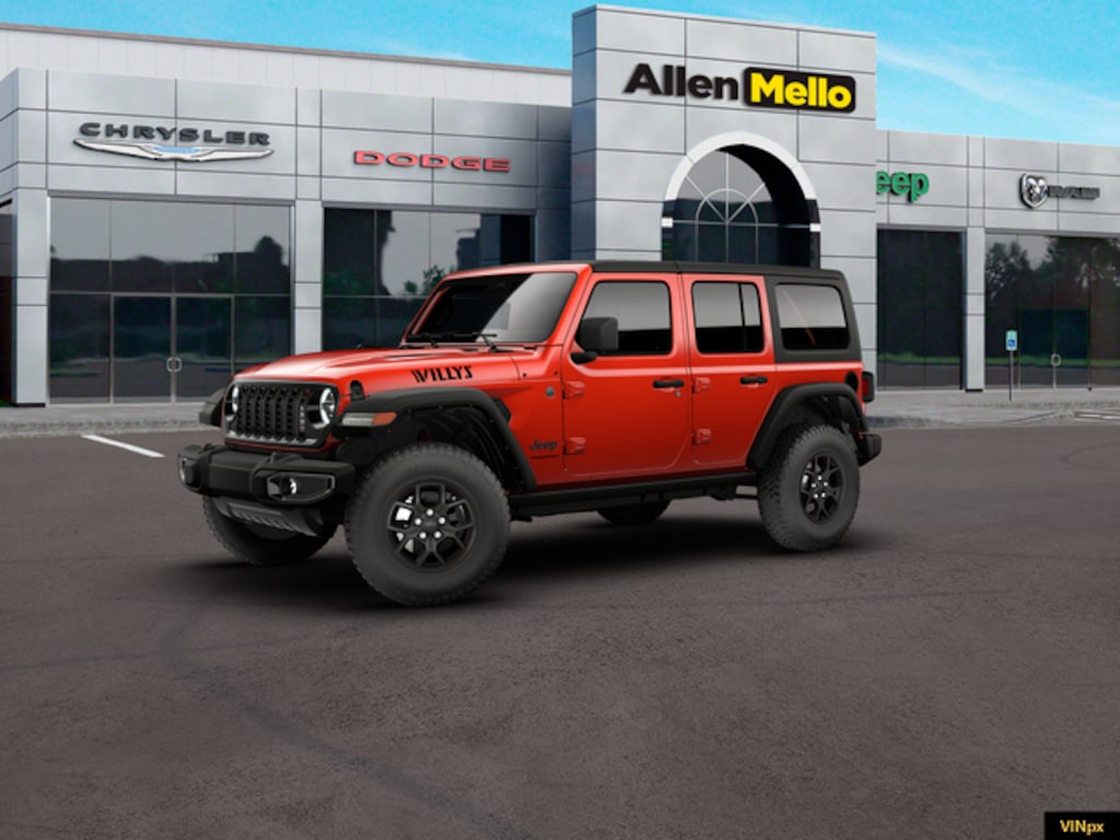 New 2026 Jeep Wrangler 4-DOOR WILLYS Sport Utility