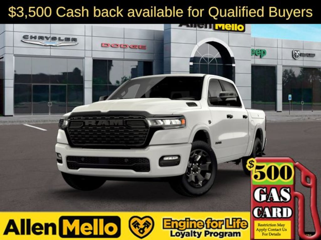 New 2026 Ram 1500 BIG HORN CREW CAB 4X4 5'7 BOX Pickup