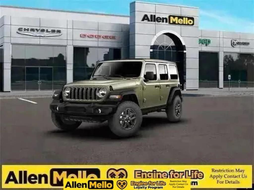 New 2026 Jeep Wrangler 4-DOOR SPORT S Sport Utility