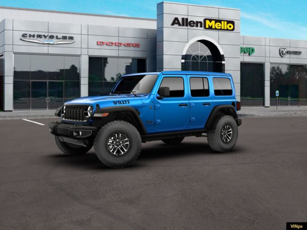 New 2026 Jeep Wrangler 4-DOOR WILLYS Sport Utility