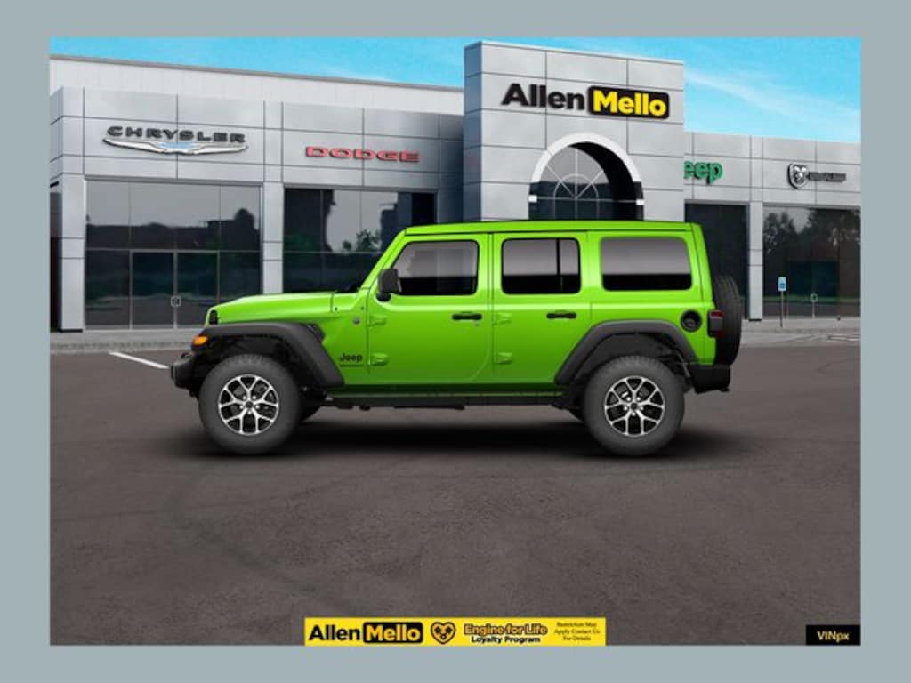 New 2026 Jeep Wrangler 4-DOOR SPORT S Sport Utility