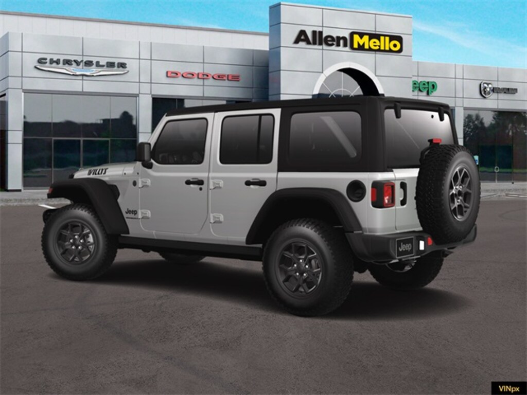 New 2025 Jeep Wrangler 4-DOOR WILLYS Sport Utility