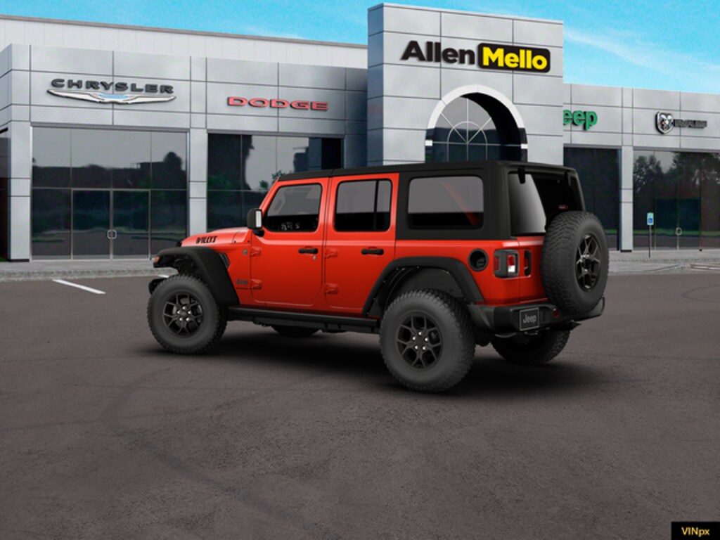 New 2026 Jeep Wrangler 4-DOOR WILLYS Sport Utility