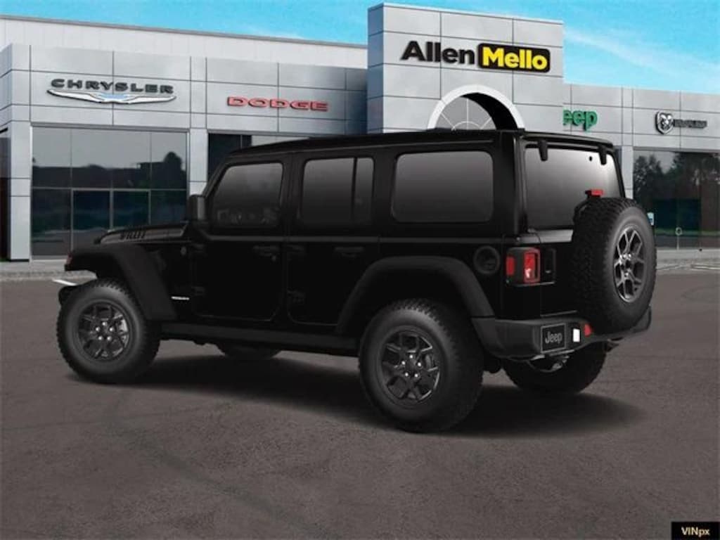 New 2025 Jeep Wrangler 4-DOOR WILLYS Sport Utility