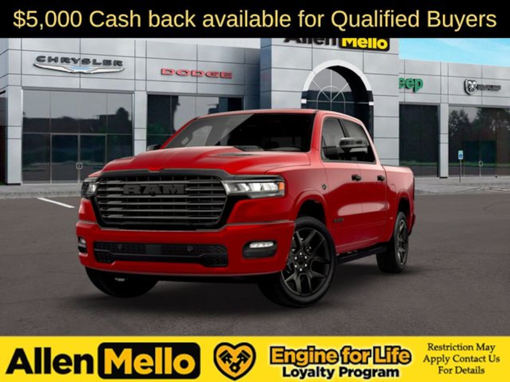 New 2026 Ram 1500 LARAMIE CREW CAB 4X4 5'7 BOX Pickup