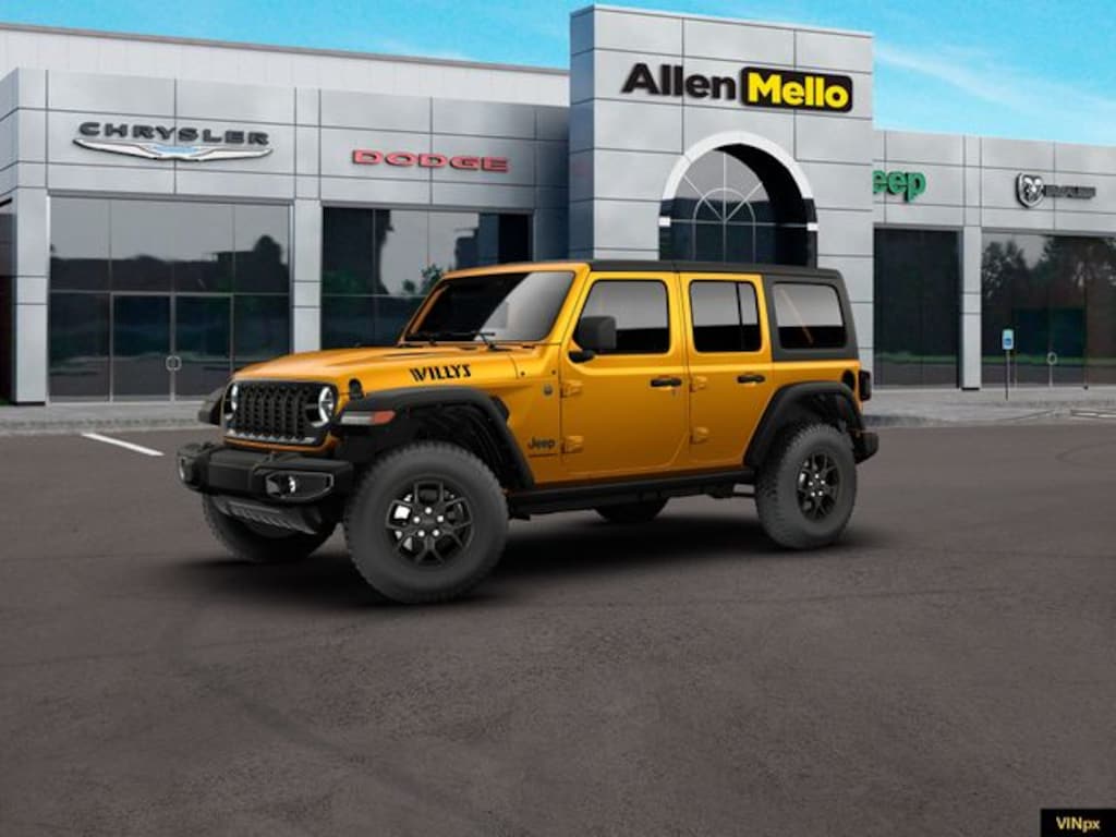 New 2026 Jeep Wrangler 4-DOOR WILLYS Sport Utility