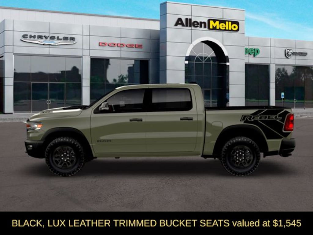 New 2026 Ram 1500 REBEL CREW CAB 4X4 5'7 BOX Pickup