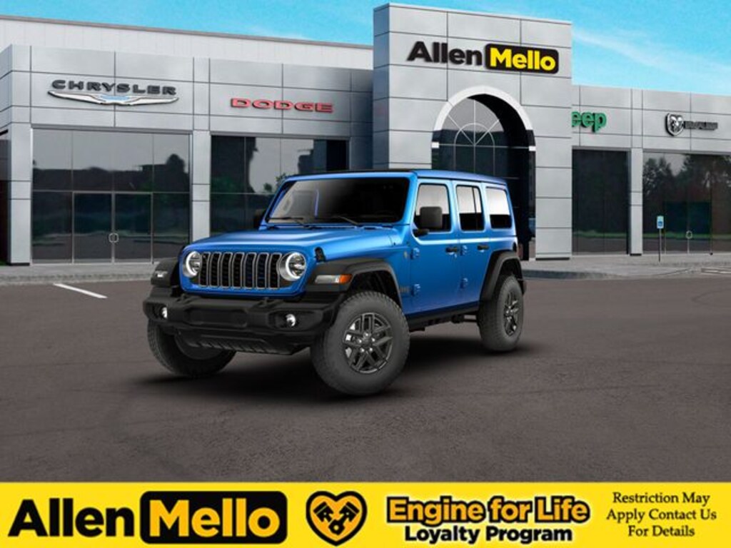 New 2026 Jeep Wrangler 4-DOOR SPORT S Sport Utility