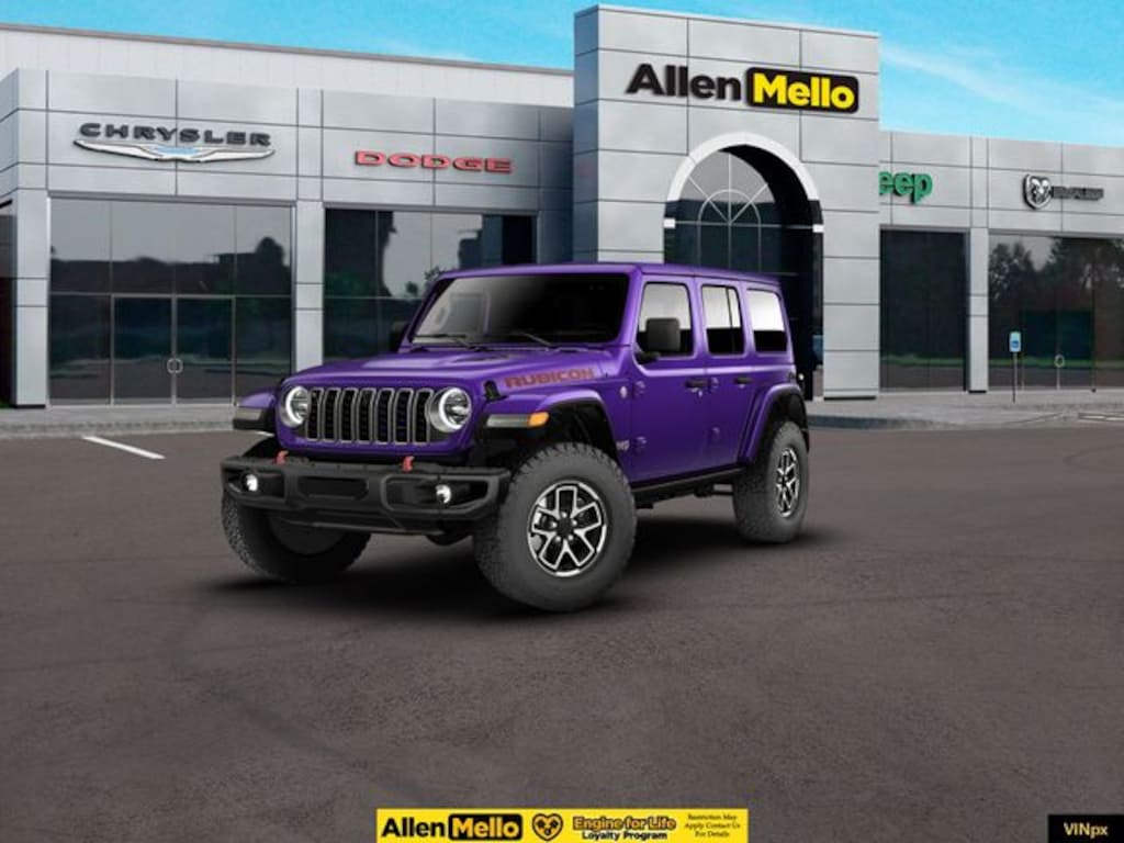 New 2026 Jeep Wrangler 4-DOOR RUBICON Sport Utility