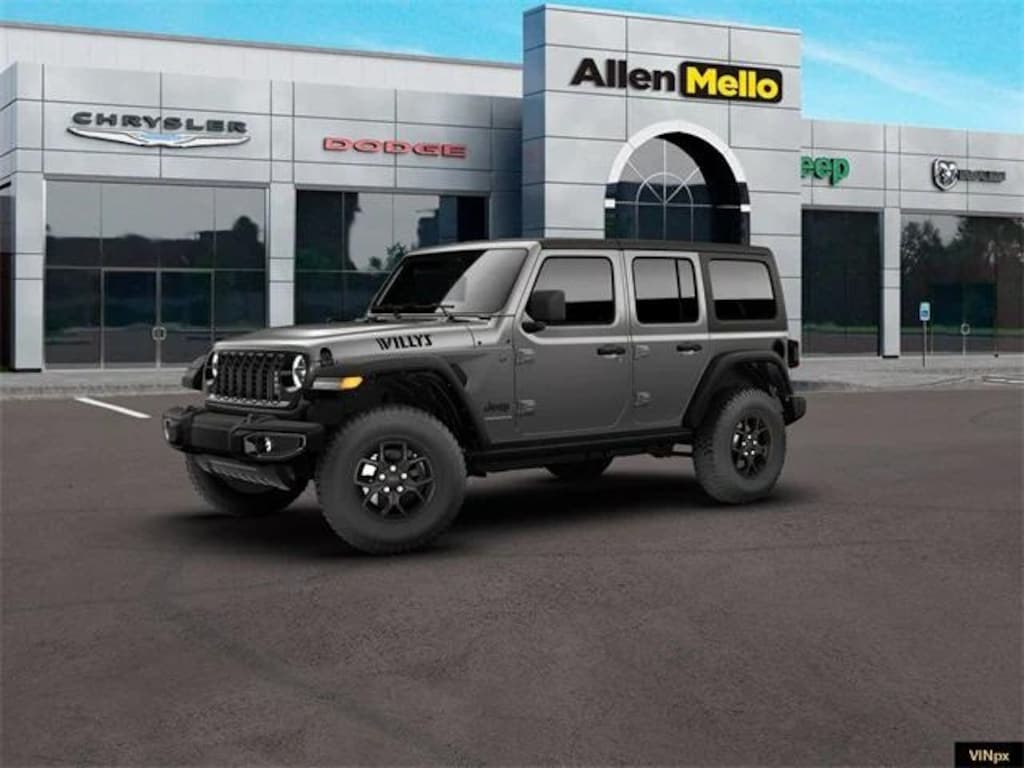 New 2026 Jeep Wrangler 4-DOOR WILLYS Sport Utility