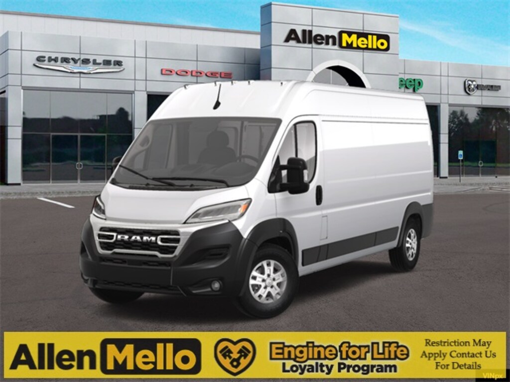 New 2025 Ram Promaster 2500 PROMASTER 2500 SLT CARGO VAN HIGH ROOF 159' WB Cargo Van